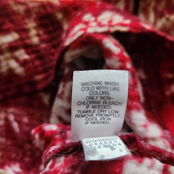 Pure Jill Boho Boxy Top Size S - Picture 8 of 9